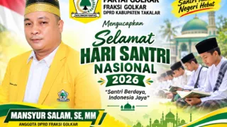 Mansyur Salam, SE, MM Ucapkan Selamat Hari Santri Nasional 2026, Santri Berdaya Indonesia Jaya