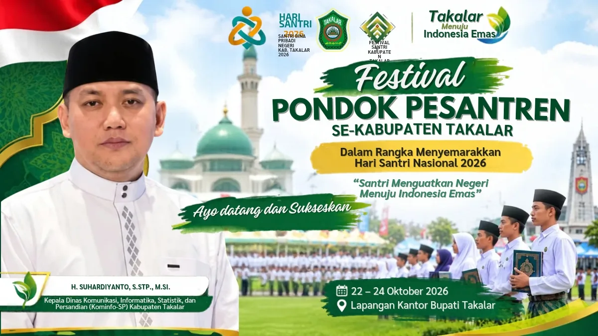 Kadis Kominfo Takalar Ajak Warga Meriahkan Festival Pondok Pesantren, Momentum Santri Tunjukkan Prestasi